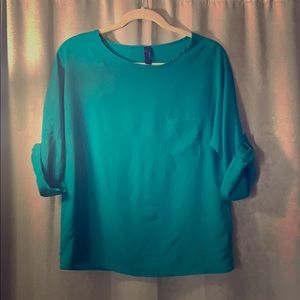 Teal tunic